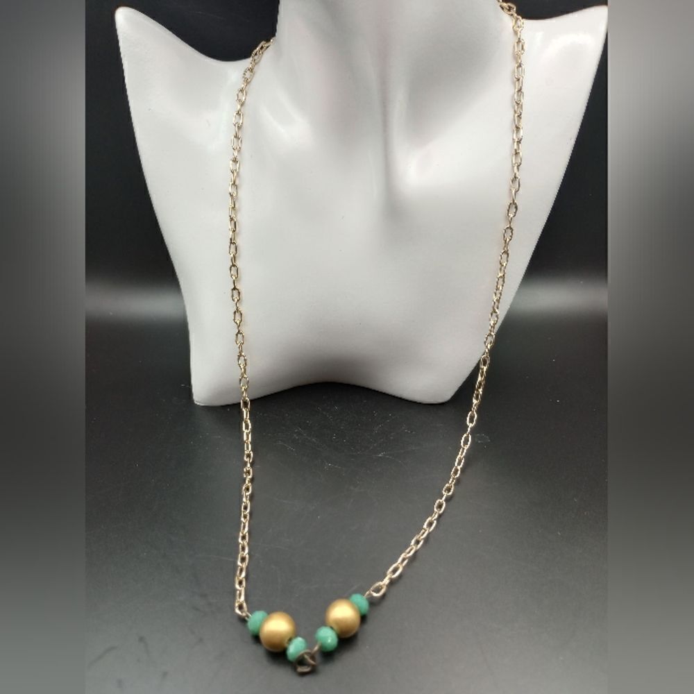 Candy apple pear beaded orchard necklace N329